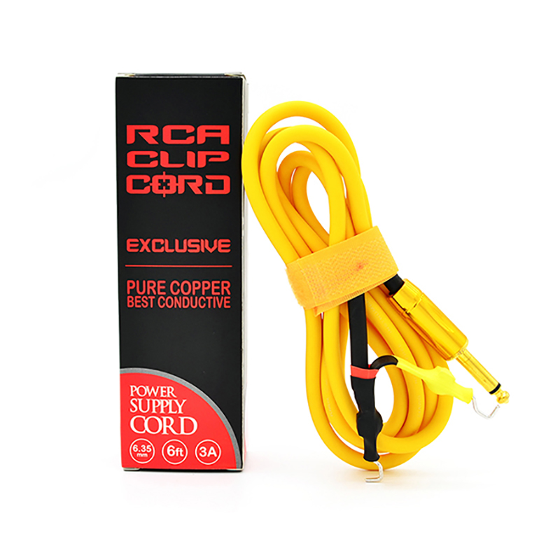 AVA 2 Clip Cord Yellow